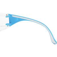 Lunettes de s&eacute;curit&eacute; bleu/blanc Adapt Lite, Lentille Transparent, Antibu&eacute;e/Anti-&eacute;gratignures, ANSI Z87+/R&eacute;pond ou surpasse la norme CSA Z94.3 Industrial Sales