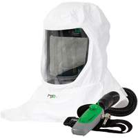T-Link Respirator with Bump Cap, Breathing Tube & C40, Loose Fitting Hood & Faceshield Industrial Sales