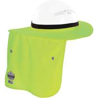 Chill-Its&reg; Lime Green FR Hard Hat Brim with Neck Shade Industrial Sales