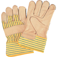 Gants d'ajusteur &agrave; paume s&egrave;che d'usage standard, Moyen, Paume en Cuir fleur de vache, Doublure en Coton Industrial Sales