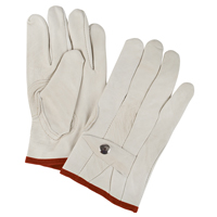 Gants de cordeur d'usage standard, Petit, Paume Cuir fleur de vache Industrial Sales