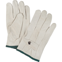 Gants de cordeur d'usage standard, Moyen, Paume Cuir fleur de vache Industrial Sales