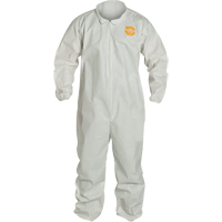 ProShield&reg; 60 Coveralls, Small, White, Microporous Industrial Sales