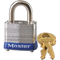 Pin Tumbler Padlock, Keyed Alike, Laminated Steel, 1-1/8" Width Industrial Sales