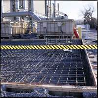 Barricade Tape, English, 3" W x 200' L, 3 mils, Black on Yellow Industrial Sales