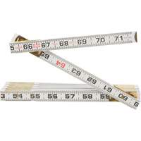 R&egrave;gle Red End Two Way, 6' lo, Bois, Graduations de 1/16" Industrial Sales