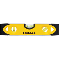 Shock-Resistant Torpedo Level, 9" L, Aluminum, 3 Vials, Magnetic Industrial Sales