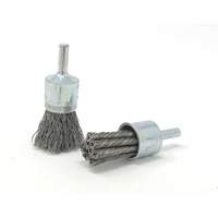 Crimped Wire End Brush, 3/4" Dia., 0.014" Wire Dia., 1/4" Shank Industrial Sales