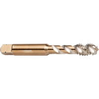 45° Spiral Flute Tap, High Speed Cobalt, 8-32 Thread, 2-1/8" L Industrial Sales