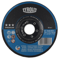 Grinding Wheel, 6" x 9/32", 7/8" Arbor, Type 27 Industrial Sales