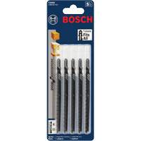 Lame de scie sauteuse, Acier &agrave; haute teneur en carbone, Tige en T, 4-5/8" lo, 8-12 dents par pouce Industrial Sales