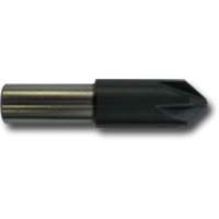 Fraise conique, 1/2", Acier rapide, Angle de 82°, 6 cannelures Industrial Sales