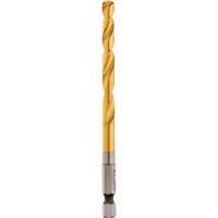 Foret Shockwave, 1/4", Titane, Cannelure 2-15/32", Pointe de 135° Industrial Sales