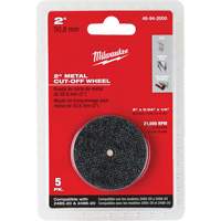 Disque &agrave; tronçonner pour meuleuse &agrave; angle droit M12 Fuel, 2" x 0,04", Arbre de 1/4", Type 1, Oxyde d'aluminium, 21000 Tr/min Industrial Sales