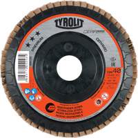Flap Disc, 4-1/2" x 5/8"-11, Type 27, 40 Grit, Ceramic Industrial Sales
