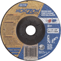 Meule NorZon Plus SGZ, 4" x 1/8", Arbre 5/8", C&eacute;ramique d'alumine, Type 27 Industrial Sales
