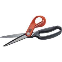 Cisailles robustes &agrave; rev&ecirc;tement en titane pour ouvriers professionnels, 10", Poign&eacute;e Anneaux Industrial Sales