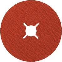 Cerabond X Fibre Disc, Ceramic, 24, 4-1/2" Dia x 7/8" Arbor Industrial Sales