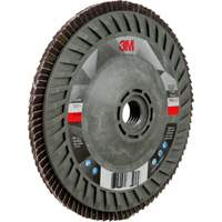 Disque &agrave; lamelles &agrave; changement rapide 769F, 5" x 5/8"-11, Type 27, Grain 120+, C&eacute;ramique Industrial Sales