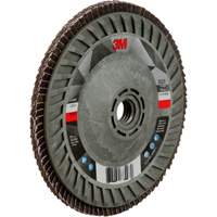 Disque &agrave; lamelles &agrave; changement rapide 769F, 5" x 5/8"-11, Type 29, Grain 120+, C&eacute;ramique Industrial Sales