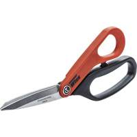 Cisaille tout usage en acier inoxydable pour ouvrier professionnel, 8-1/2", Poign&eacute;e Anneaux Industrial Sales