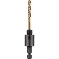 Scie-cloche petit filet avec tr&eacute;pan pilote au cobalt Hole Dozer, 0" - 1-3/16", 1/4" Tige Industrial Sales