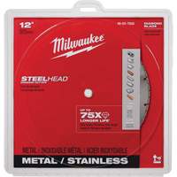 Steelhead Diamond Cut-Off Circular Saw Blade, 12", Metal Use Industrial Sales