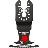Lame oscillante Bi-Metal Demo Demon de taille universelle 2-1/2" pour bois avec clous Industrial Sales