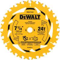 Lame de scie circulaire, 7-1/4", 24 dents, Pour Bois Industrial Sales