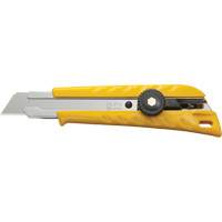 Ratchet Lock Utility Knife with Solid Blade, 18 mm, Stainless Steel Blade Industrial Sales