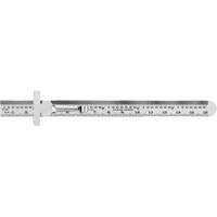 Economy Precision Flexible Ruler, 6" L, Steel Industrial Sales