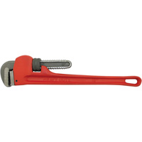 Cl&eacute; &agrave; tuyaux, Cap des m&acirc;choires 2-1/2", Longueur 18", Fini Rev&ecirc;tement en poudre, Prise Aucune Industrial Sales
