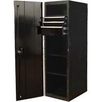Armoire lat&eacute;rale s&eacute;rie RX, 3 tiroirs, 19" la x 25" p x 61" h, Noir Industrial Sales
