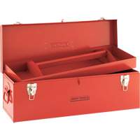 Coffre &agrave; outils, 10-3/4" P x 25-1/2" la x 10" h, Rouge Industrial Sales