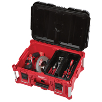Grande boîte &agrave; outils Packout, 22" x 16" x 11", Noir/Rouge Industrial Sales