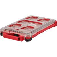 Packout Compact Low-Profile Organizer, 16-2/5" x 9-3/4" x 2-1/2", Black/Red Industrial Sales