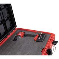 Packout Tool Case with Customizable Insert, 20-7/10" x 15-1/5" x 6-1/5", Black/Red Industrial Sales