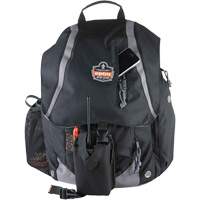 Arsenal&reg; 5143 Tool Backpack, 15" L x 8" W, Black, Polyester Industrial Sales