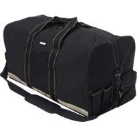 All-Purpose Gear Bag, Polyester, 8 Pockets, Black Industrial Sales