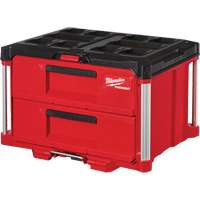 Packout 2-Drawer Tool Box, 16-1/3" x 14-1/3" x 22-1/5", Red Industrial Sales