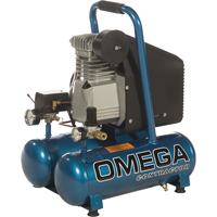 Compresseurs portatifs s&eacute;rie pour entrepreneurs - Lubrification &agrave; l'huile, entraînement direct, &eacute;lectrique, 3,3 gal. (4 gal. US), 125 PSI, 115/1 V Industrial Sales