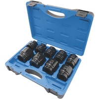Jeu de douilles SAE &agrave; 6 pans PS901, 9 Mcx, Chocs, Prise de 1" Industrial Sales
