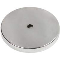 Aimants ronds &agrave; profil bas, dia. 1-1/4", Force de 35 lb Industrial Sales