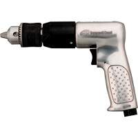 Air Drill, 4 CFM, 1/4" NPTF, 94 dBA, 1/2" Chuck, Keyed Industrial Sales