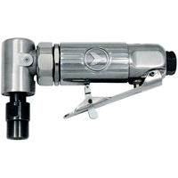 Petite rectifieuse &agrave; t&ecirc;te angulaire sur 90° MDG90 0,3 CV, Collet 1/4", 18000 Tr/min Industrial Sales