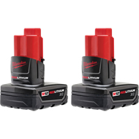Blocs-piles M12 Redlithium, Lithium-ion, 12 V, 3 A Industrial Sales