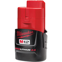 Bloc-piles M12 Redlithium 2.0, Lithium-ion, 12 V, 2 A Industrial Sales