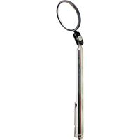 Inspection Mirror, Circular, 1-1/2" L x 1-1/2" W, Telescopic Industrial Sales