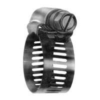 Hose Clamps - Stainless Steel Band & Screw, Min Dia. 0.563, Max Dia. 1-1/4" Industrial Sales