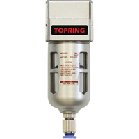 Filters, Modular, 1/4" NPT, Semi-Automatic Drain, For Water Industrial Sales